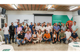 Produtores reunidos para a confraternização da Assuvap e Coosuiponte
